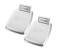 HAWILLOSCH Pedales De Silla De Ruedas Reemplazo Reposapiés Elevable Para Silla De Ruedas Repuesto Resistente Para Uso Diario De Personas Mayores