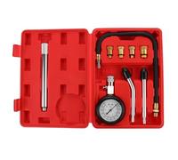 HAWILLOSCH Probador De Compresión De Cilindros Para Automóviles y Motocicletas Manómetro De Doble Propósito Para Reparaciones De Motor