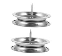 HAWILLOSCH Soporte Para Palos De Moxa De Acero Inoxidable 2 Piezas Bandeja Desmontable, Base Estable y Resistente Al Calor, Para Moxibustión En Terapia Alternativa y Cuidado Salud