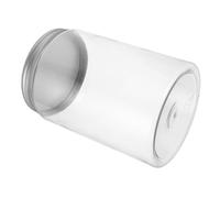 HAWILLOSCH Tanque de Almacenamiento tarros de Pinta Botes de Dulces con Tapa Frasco de Vidrio de un galón con Tapa tarros de Cristal Aptos para el congelador Transparent