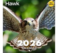 Hawk Calendar 2026: A year soaring through varied skies with majestic birds | Kalender Calendario Calendrier