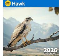 Hawk Calendar 2026: A year soaring through varied skies with majestic birds | Kalender Calendario Calendrier