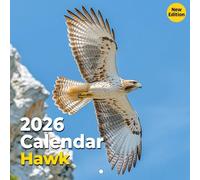 Hawk Calendar 2026: A year soaring through varied skies with majestic birds | Kalender Calendario Calendrier