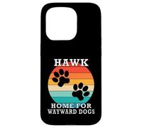 Hawk Home For Wayward Dogs Apellido Carcasa para iPhone 15 Pro