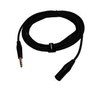 Hawk Proaudio Sxsg016 Monitor Gold Series 6.35Mm Trs Macho a Xlr Macho Con Cable de 5 Metros (Negro)