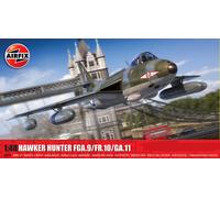 Hawker Hunter FGA.9/ FR.10/ Ga. 11 1:48 Plástico Modelo Kit Airfix