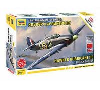 Hawker Hurricane Mk II C 1:72 Plástico Modelo Kit Zvezda