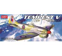 Hawker Tempest V Fighter 1:72 Plástico Modelo Kit Academy