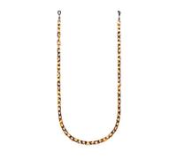 HAWKERS Cadena para Gafas, Cordón Fino de Eslabones para Gafas, Cabezales de Goma Ajustables, Carey