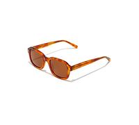 Gafas Hawkers Twist naranja caramelo con lentes espejadas marrón