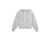HAWKERS Mex Crop Sweatshirt, Sudadera para Mujer, Gris, L