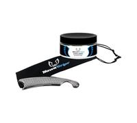 HawkGrips HGPro Multi-Instrumento All-in-One, herramientas IASTM multiborde para terapia física, herramienta de liberación miofascial de acero inoxidable, herramienta de masaje de raspado, masajeador