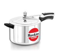 Hawkin Classic CL15 1.5 litros olla a presión de aluminio nuevo mejorado, pequeño, Plata 8-Liter Wide Body plata