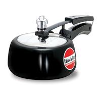 Hawkins CB15 Hard Anodised Pressure Cooker, 1.5-Liter, Contura Black