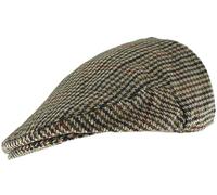 Hawkins Collection Gorra plana de lana para niños, marrón, 12-16 años