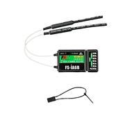 HAWK'S WORK FS-iA6B Receptor, Receptor PPM i-Bus de 6 Canales Compatible con Emisora FS-i4 FS-GT5 FS-i6 FS-i6S FS-i6X FS-TH9X NV14 (Flysky iA6B)