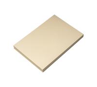 Hawksbill Cartulina A4 de color crema brillante, cartulina color crema de 180 g/m², paquete de 100 unidades, ideal para artes, manualidades, impresiones, papelería y proyectos de bricolaje
