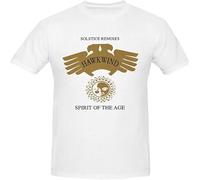 Hawkwind Spirit of The Age Solstice tee Shirts for Men Black M