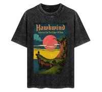 Hawkwind Warrior On The Edge of Time Mens Black T-Shirt S