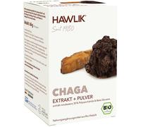 Hawlik Chaga Bio - Extracto + Polvo - 120 cápsulas Hawlik