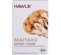 Hawlik Maitake Bio en Cápsulas - Extracto + Polvo - 60 cápsulas Hawlik