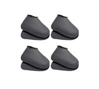 Hawpasy 4PCS Cubrezapatos Impermeables, Reutilizable Protector Calzado lluvia,Cubre Zapatos Impermeable Lluvia, Protector de Calzado Exterior para Hombre y Mujer, Caminatas, Ciclismo, Viajes
