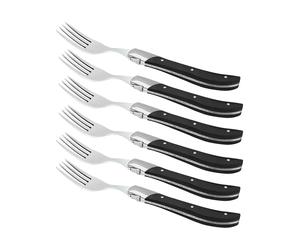 Hâws Cuchillo de parrilla Laguiole By Hâws. pack de 6 Madera negra