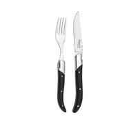 Hâws Set de 12 cubiertos para barbacoa Laguiole By Hâws Madera negra
