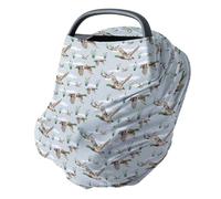 HawSkgFub Mallard - Funda de asiento de coche 5 en 1 para bebé niño y niña, regalo de caza de animales salvajes azules, protección de privacidad, lactancia materna, para recién nacidos, multiusos,