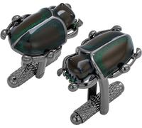 HAWSON Varios gemelos únicos para hombre, gemelos personalizados para hombre, chapados en rodio, regalos divertidos para marido, padre, padrinos de boda, cumpleaños, colección conmemorativa, Estándar