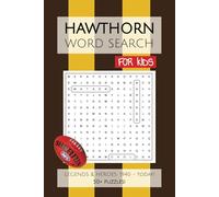 Hawthorn Football Club Word Search FOR KIDS: Puzzles and Word Searches with Easy to Read Print about the Legends & Heroes of the Hawthorn Football ... Gifts for Birthday, Vacations and Holidays