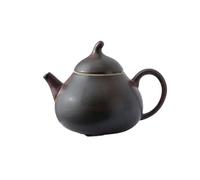 Hawthorn Red Vintage Rough Pot Home Simple Kung Fu Tea Set-Tenggua Pot (125 ml)