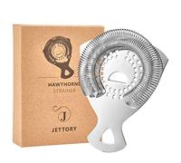 Hawthorne - Colador para cócteles, colador de bar con resorte de alta densidad, acabado de acero inoxidable espejado, colador de cóctel para cocteleras Boston y vasos mezcladores (plateado)