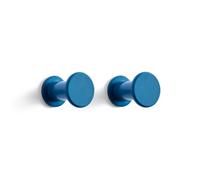 HAY 2 Ganchos Bolt Ø2.8 cm Blue