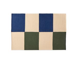 HAY Alfombra Ethan Cook Flat Works 200x300 cm Peach green check