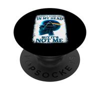 Hay alguien en mi cabeza, pero no yo diciendo esqueleto PopSockets PopGrip Adhesivo