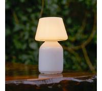 HAY Apollo Lámpara de mesa LED portátil recargable de cristal