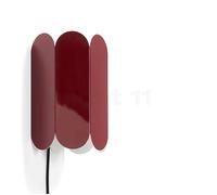 HAY Lámpara de pared Arcs wall switch Auburn red