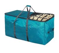 Hay Bag, Horse Feeder Tote, Livestock Storage Carrier, Reliable Hanging Supply Sack, Portable Feeding Holder for Cattle Barn Stall Ranch Outdoor Use, 44.09x21.65x17.72 Inches