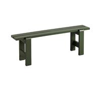 HAY Banco Weekday 140x23 cm en pino lacado Oliva