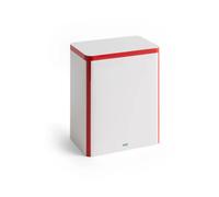 HAY Bote Tin Container large Off white-red