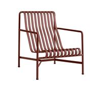 HAY Butaca Lounge Palissade High Iron red