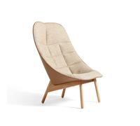 HAY Butaca lounge Uchiwa Quilt Bolgheri lgg60 melange-roble-sense nougat
