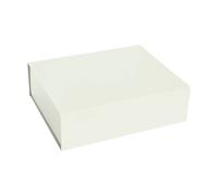 HAY Caja con tapa Colour Storage L 34.5x41.5 cm Chalk white