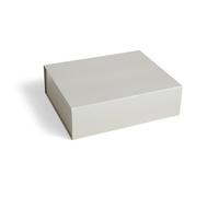 HAY Caja con tapa Colour Storage L 34.5x41.5 cm Grey