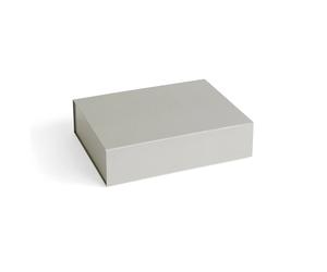 HAY Caja con tapa Colour Storage S 25.5x33 cm Grey