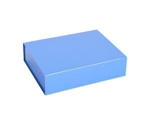 HAY Caja con tapa Colour Storage S 25.5x33 cm Vibrant blue