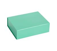 HAY Caja con tapa Colour Storage XS 16.5x22.5 cm Emerald green