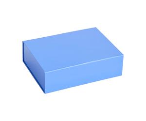 HAY Caja con tapa Colour Storage XS 16.5x22.5 cm Vibrant blue