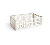 HAY Cesta Colour Crate L 34.5x53 cm Off-white